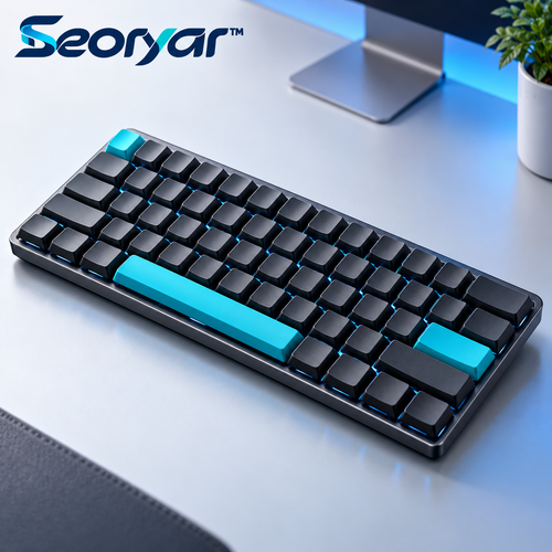 Seoryar™ Compact Wireless Mechanical Keyboard – Space-Saving Desktop Keyboard for Home Office, Everyday Typing, Work & Study