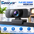 Seoryar™ HD Office Webcam – Compact Monitor-Mounted Camera with Adjustable Clip for Video Meetings, Remote Work & Online Learning